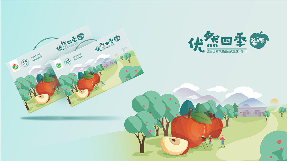 武漢包裝設(shè)計(jì)，水果包裝設(shè)計(jì)，農(nóng)產(chǎn)品包裝設(shè)計(jì)